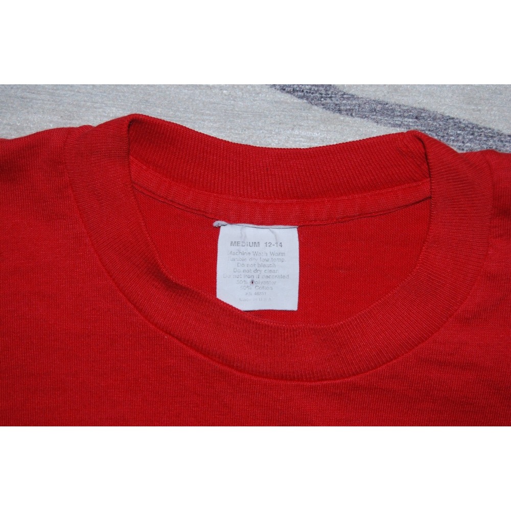 Vintage Trix Cereal Promo Kids T-Shirt Red Graphic Tee Size M (12–14) - Picture 3 of 4